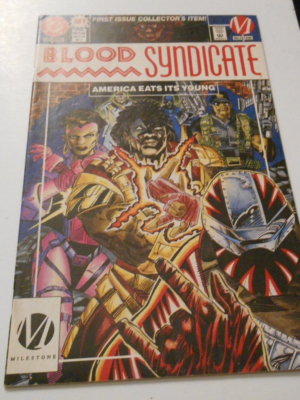 BLOOD SYNDICATE # 1 Written by Dwayne McDuffie and Ivan Velez, Jr.